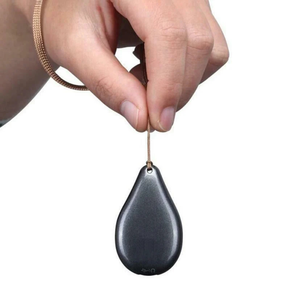 Keychain Voice Recorder with 100 Hour Memory Storage and Audio Activation