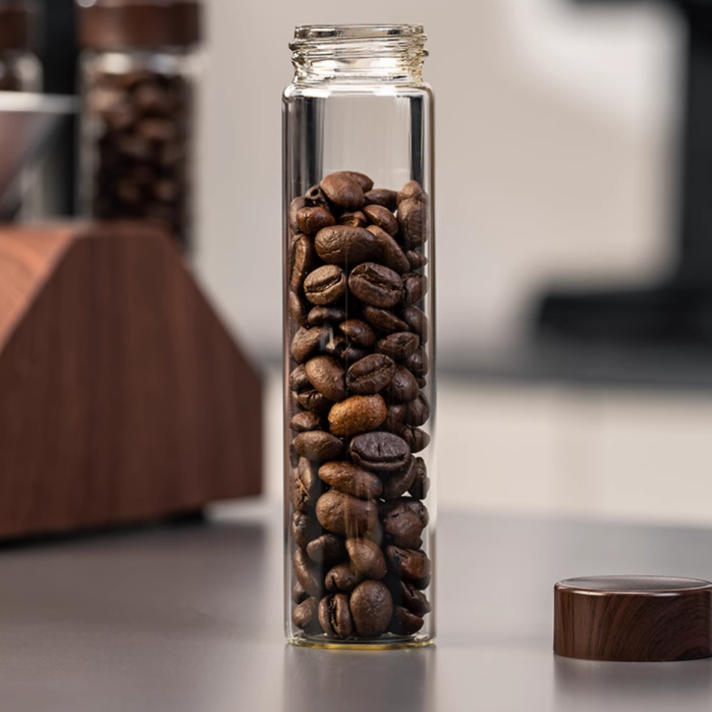 Coffee Bean Storage Test Tube Set - Countertop or Drawer Storage