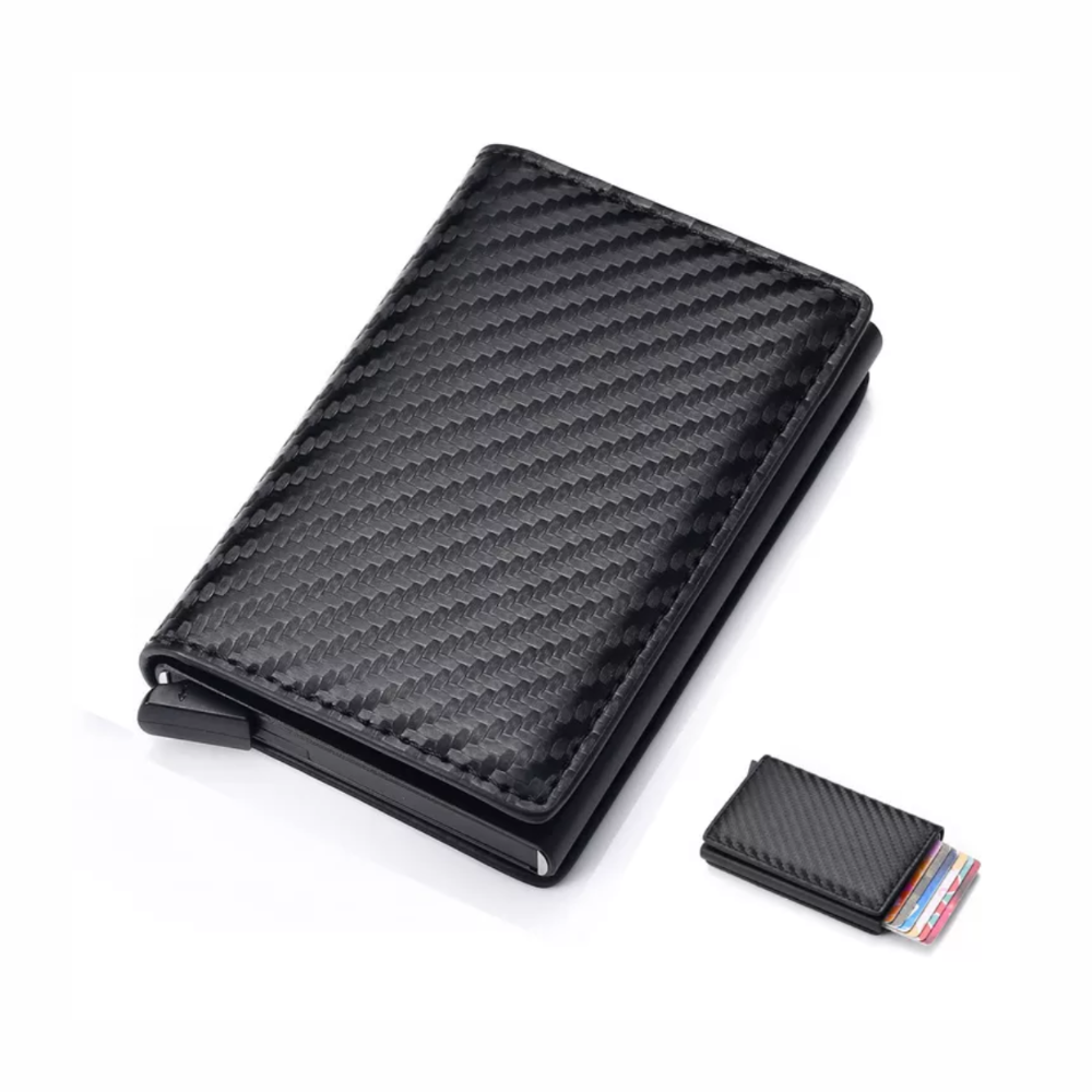 Wallet Card Holder RFID Blocking Aluminum Slim Minimalist Credit Pocket