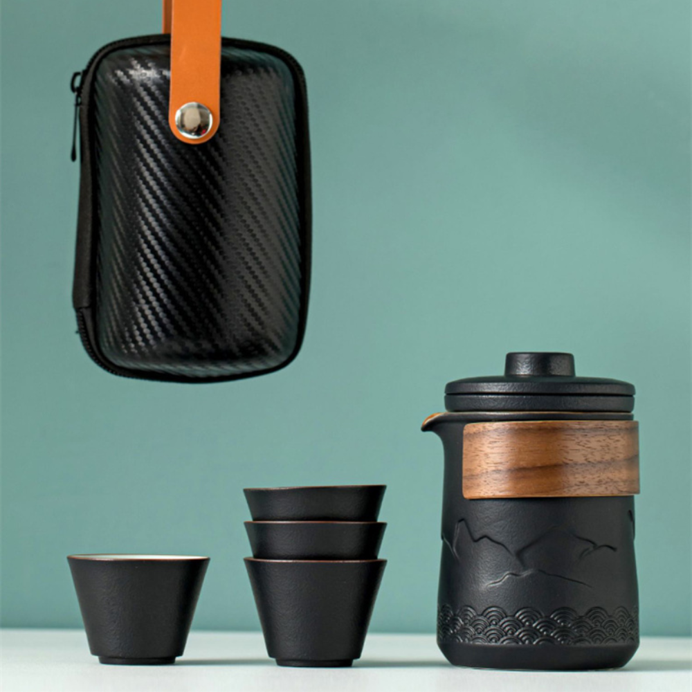 Portable Tea Set For Travel, Mountain and Sea Style Set