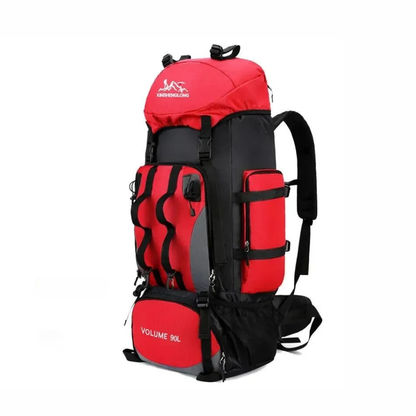 Hiking Backpack 90L Extra Large Rucksack for Multi Day Trekking