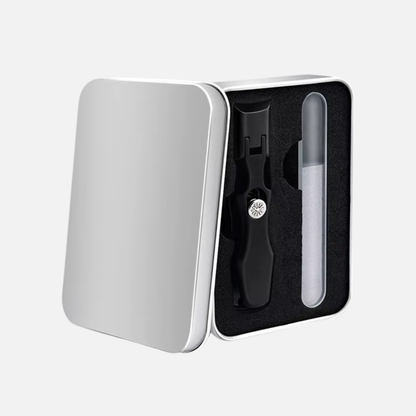 Mens Nail Clipper & File - Ultra Sharp & Portable