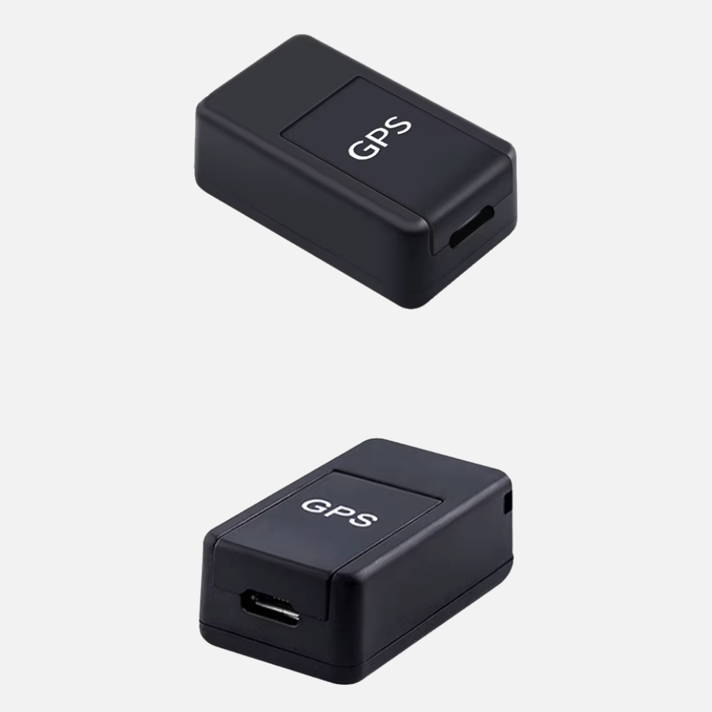 Mini Black Gps Tracker - Magnetic