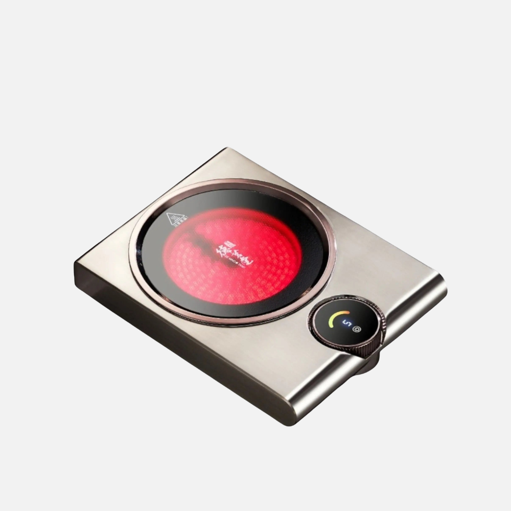 Portable Electric Ceramic Hot Plate - 1000W Power Boiling Water Heater