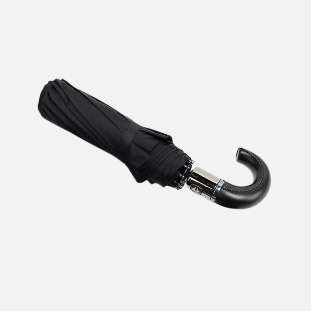Foldable Umbrella with Automatic 10 Rib Windproof Shield - Business Design