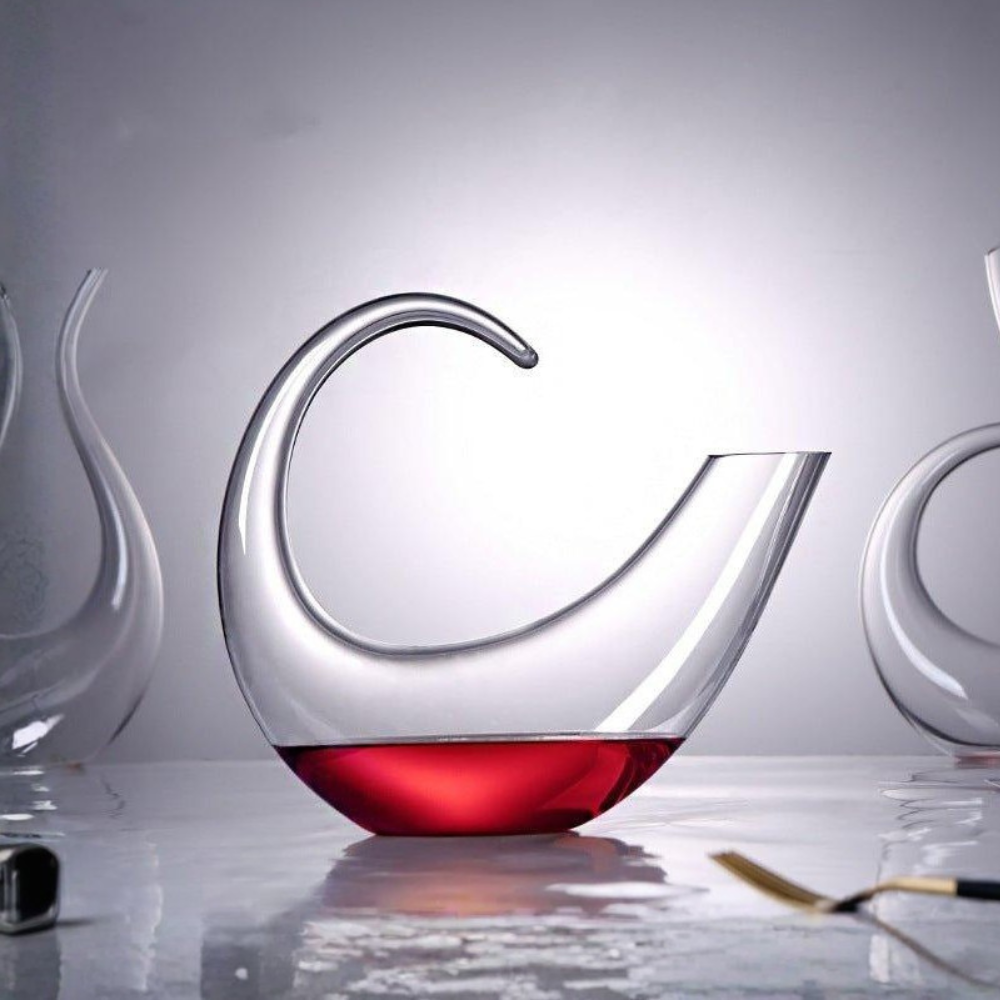 Abstract Style Wine Decanter - Abstract Shaped Wine Decanter