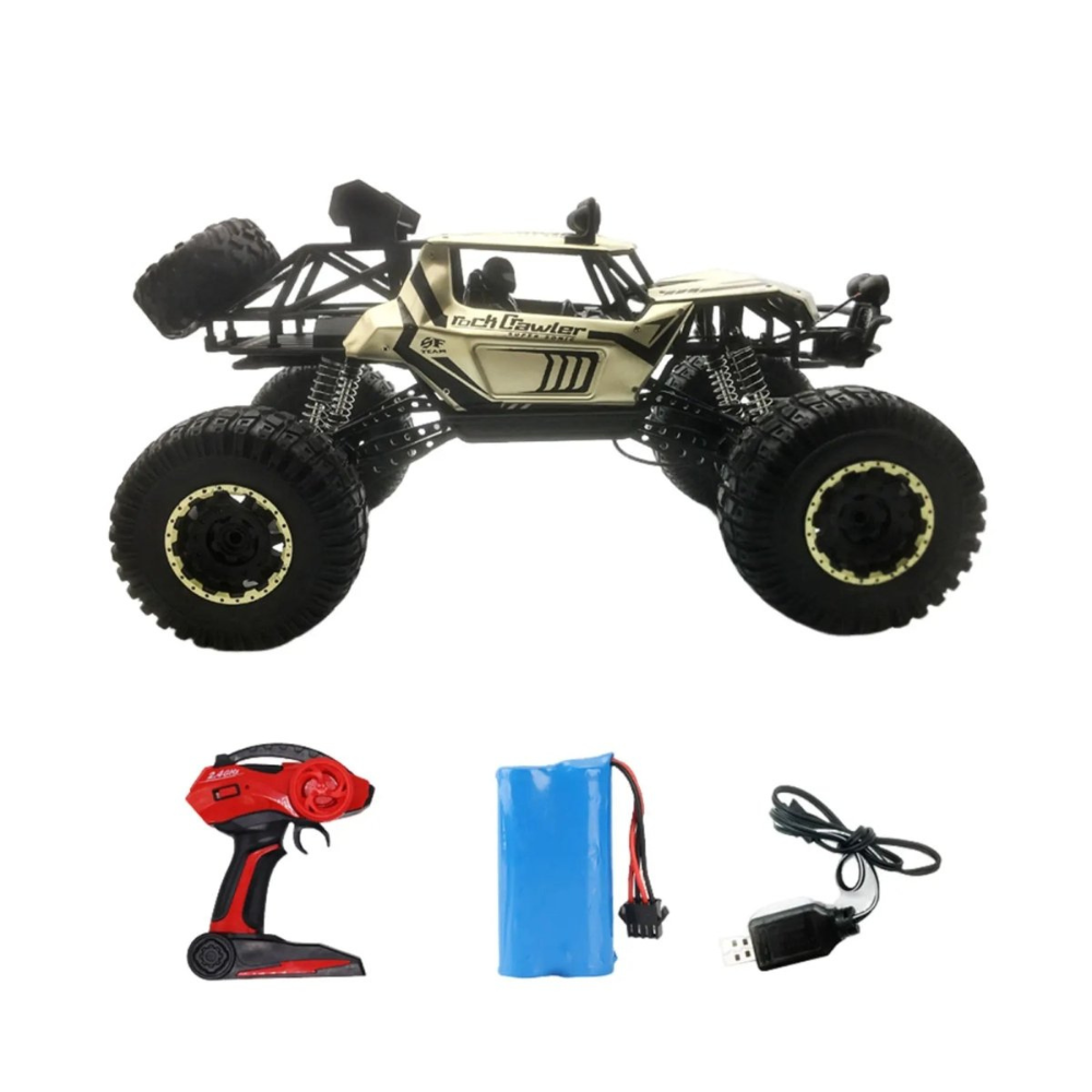RC Car 1:12 Scale 4WD All-Terrain Metal Alloy Remote Control Truck