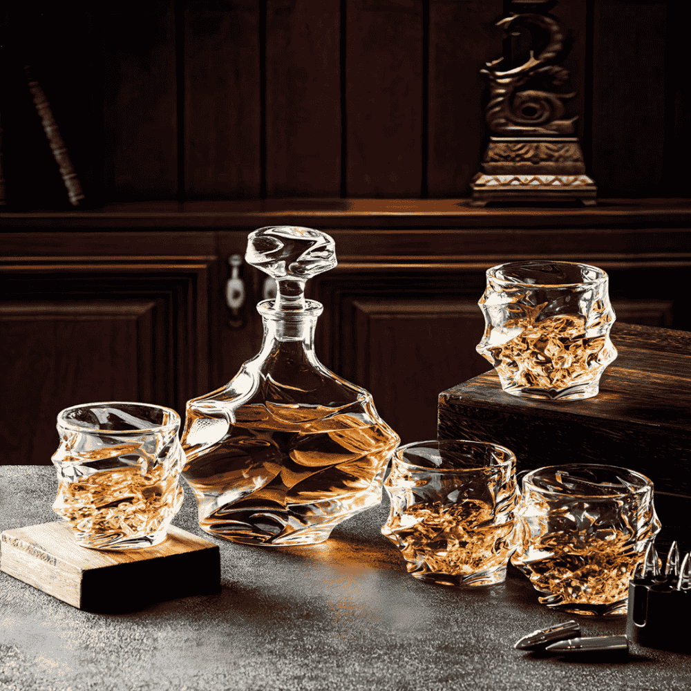 Asuka Crystal Whisky Decanter