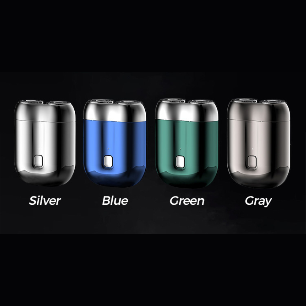 Portable Double Head Electric Shaver - Pocket size