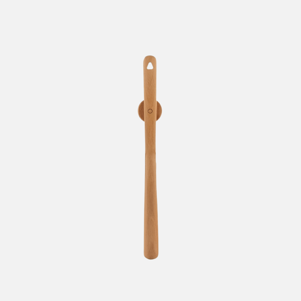 Extra-Long Wooden Shoe Horn For Easy On & Off Use