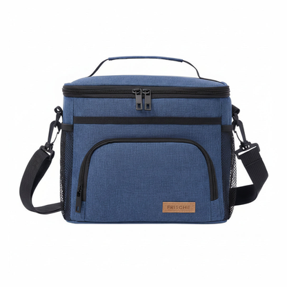 Insulated Lunch Bag with Adjustable Shoulder Strap and Thermal Lining