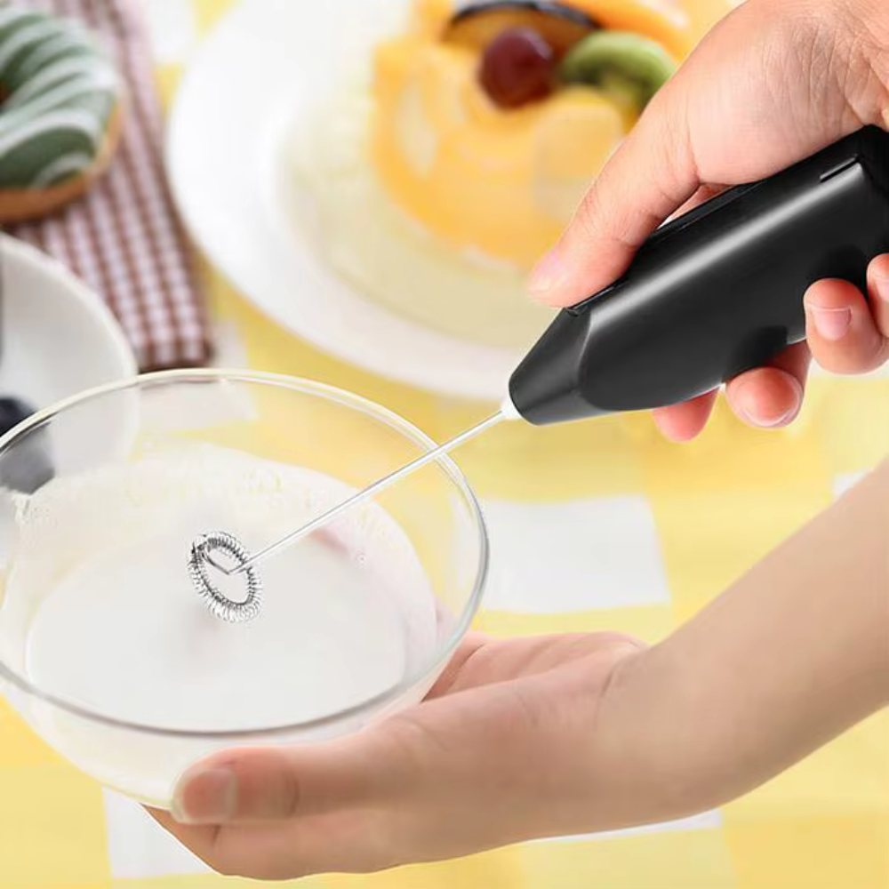 Handheld Milk Frother Electric Hand Mixer and Coffee Foam Blender Whisk