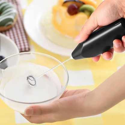 Handheld Milk Frother Electric Hand Mixer and Coffee Foam Blender Whisk