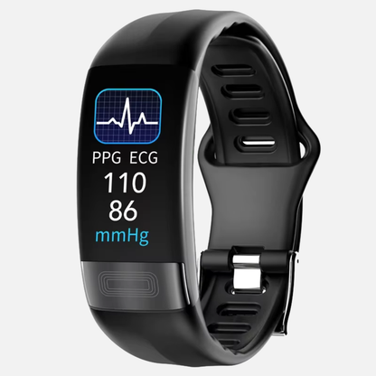 Mens Sports Band Fitness Tracker - ECG Band Measures Blood Pressure, Heart Rate, SpO2 & Sleep Tracker