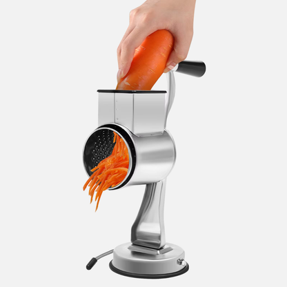 Multi-Functional Kitchen Rotary Food Grater - Five Drum Blades