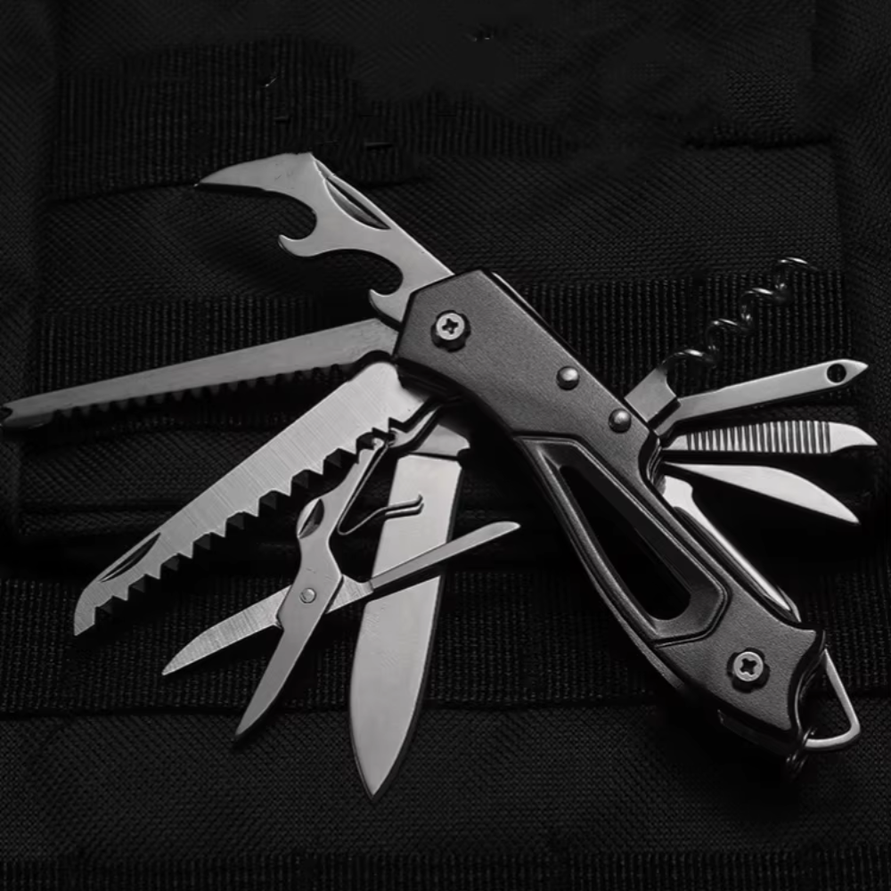 Multi Tool 14 in 1 Pocket Knife for Camping, Fishing and Hiking Utility
