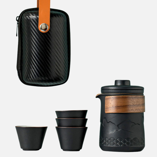Portable Tea Set For Travel, Mountain and Sea Style Set
