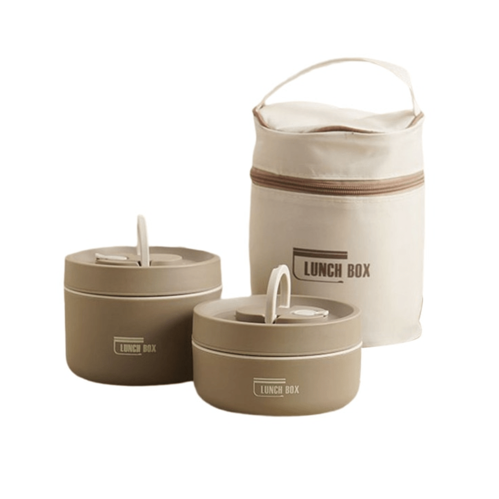 Insulated Lunch Box, Stainless Steel Double Wall Thermal Food Container