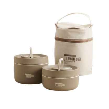 Insulated Lunch Box, Stainless Steel Double Wall Thermal Food Container