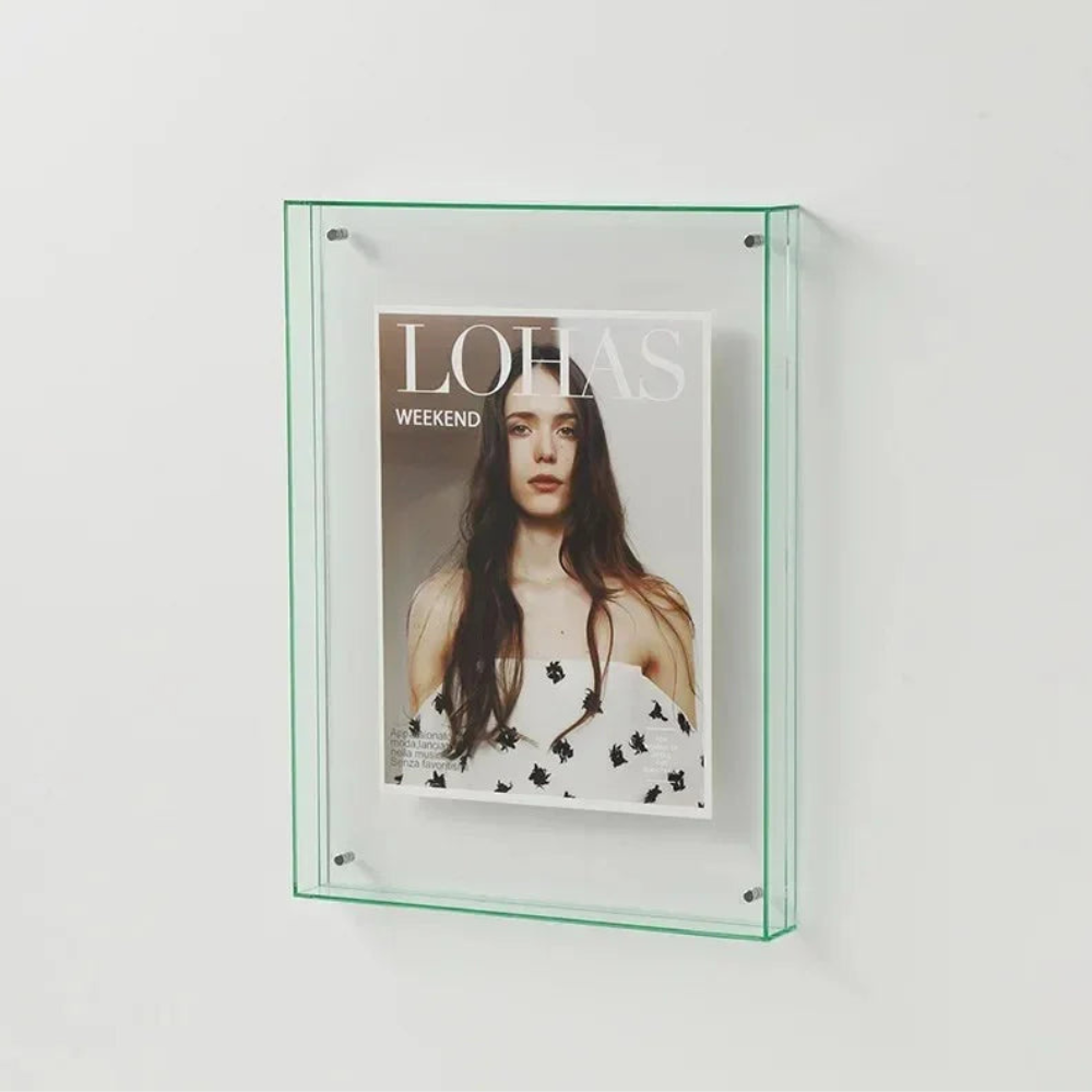 Colored Picture Frame Collection, Double Sided Acrylic Photo Frame