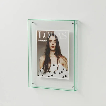 Colored Picture Frame Collection, Double Sided Acrylic Photo Frame