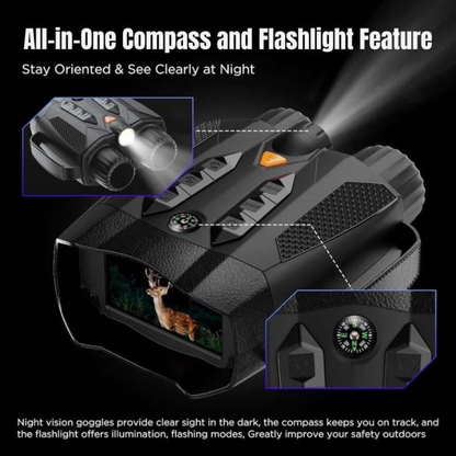 Binoculars Clear Sight 326 4K Ultra HD Night Vision Digital Goggles