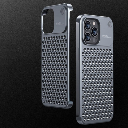 Phone Case Metal Vent Aluminum Alloy for iPhone 13 and 14