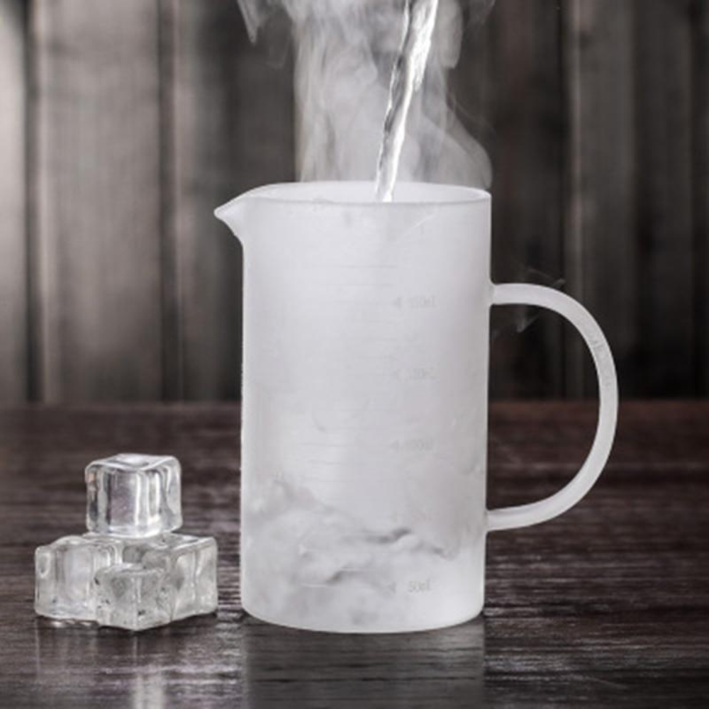 Measuring Cup High Borosilicate Glass with Insulated Handle 3 Sizes