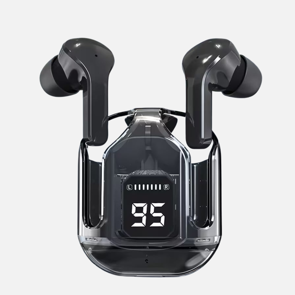 True Wireless Earbuds, Bluetooth 5.3 Stereo Audio with LED Power Case