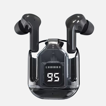 True Wireless Earbuds, Bluetooth 5.3 Stereo Audio with LED Power Case