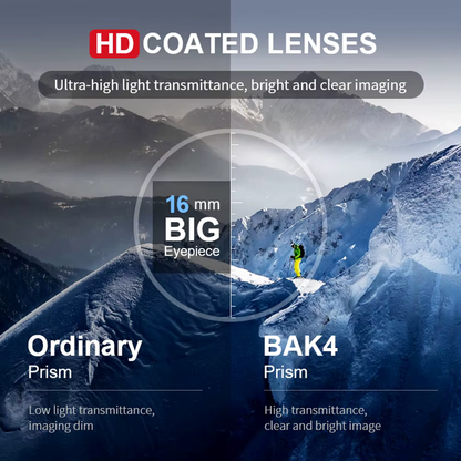 Binoculars with 60x Zoom for Mountaineering and Bird Watching