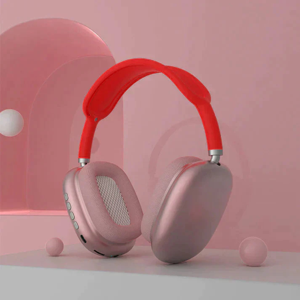 Wireless Noise Cancelling Headphones with Bluetooth and Tactile On-Ear Controls