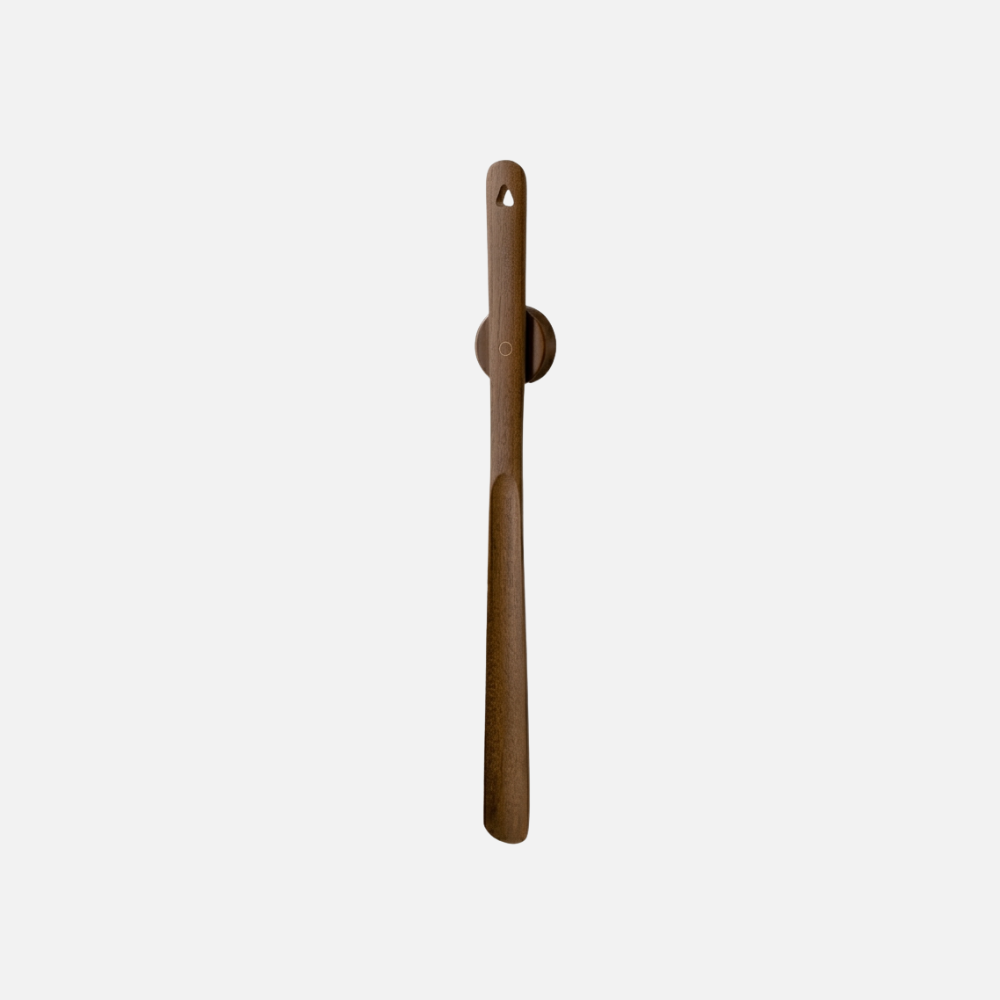 Extra-Long Wooden Shoe Horn For Easy On & Off Use