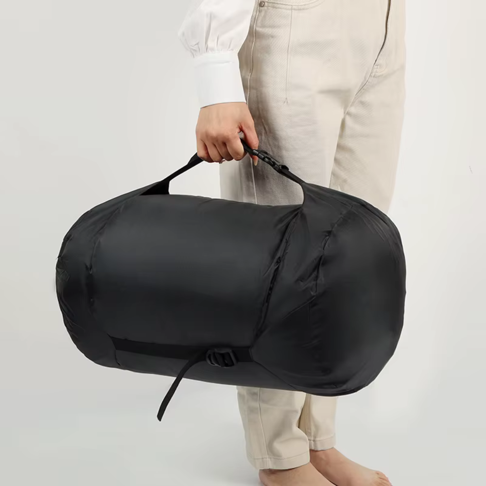 Hiking Sleeping Bag with White Goose Down for Winter Cold Weather Gear