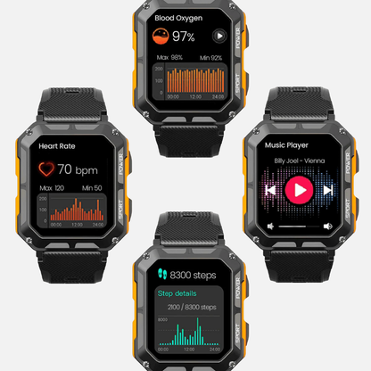 Mens Large Smartwatch - Heavy-duty