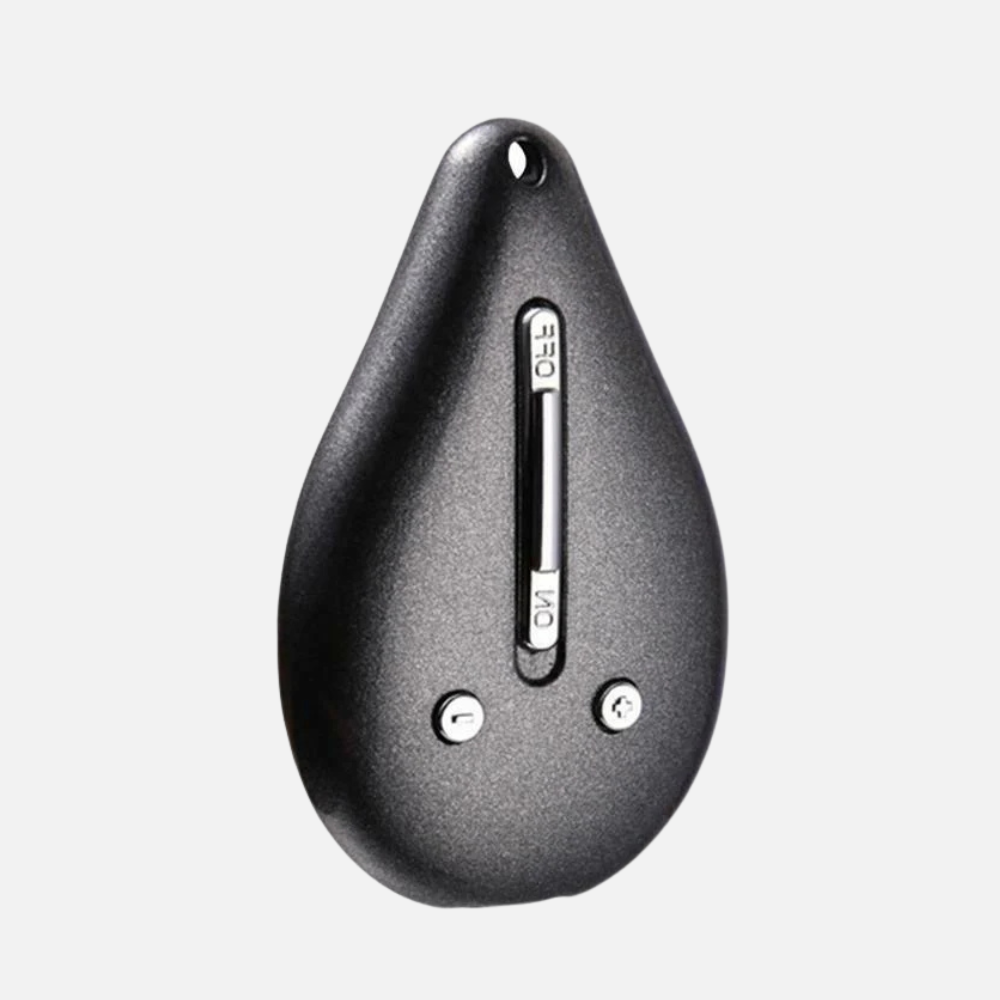 Keychain Voice Recorder with 100 Hour Memory Storage and Audio Activation