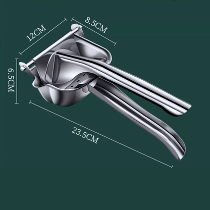 Stainless Steel Fruit Juicer Manual Juice Squeezer - Ideal For Oranges & Lemons