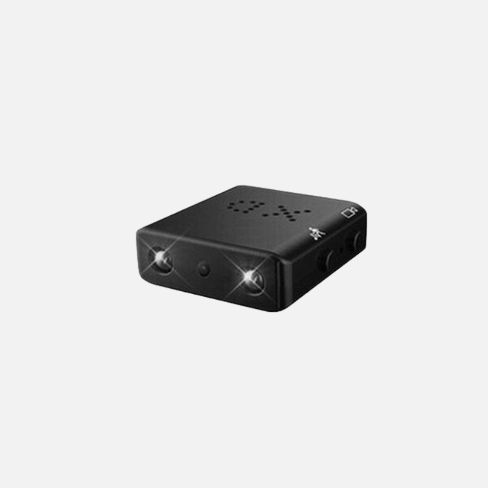 Micro HD Video Camera with Audio, Motion Detection, Night Vision & Loop Recording