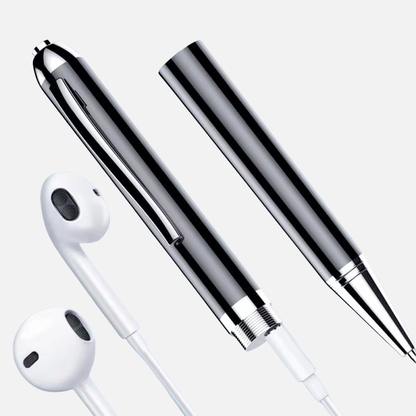 Voice Recorder Pen with Voice Activation and DSP Noise Reduction Output