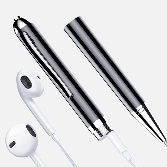 Voice Recorder Pen with Voice Activation and DSP Noise Reduction Output