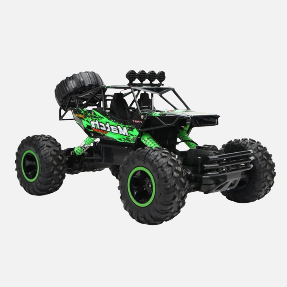 RC Monster Truck Rock Crawler 4x4, Remote Control Car With 50m Range