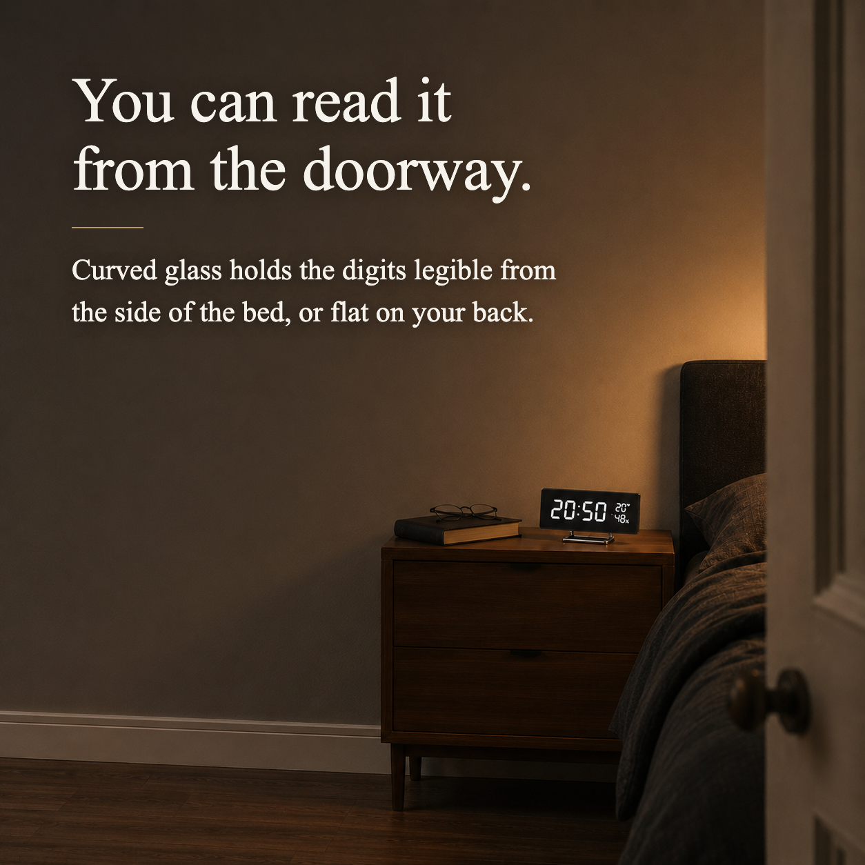 Readable from across the room