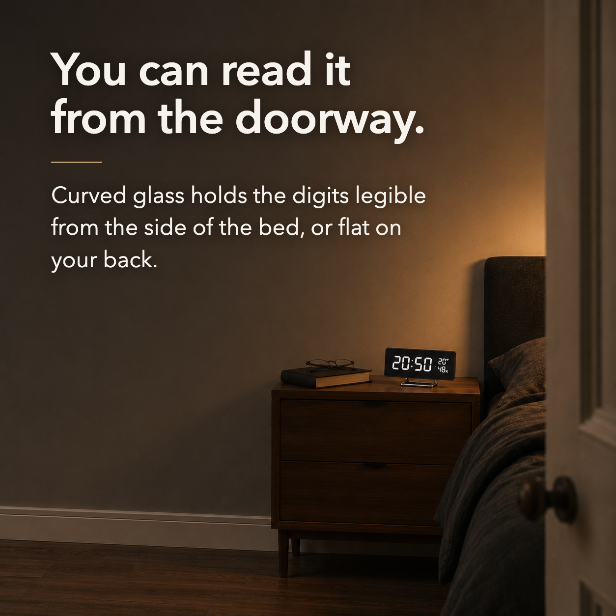 Readable from across the room