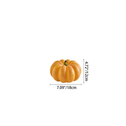 Small pumpkin lamp dimensions, 7.09 inches (18 cm) wide and 4.72 inches (12 cm) tall
